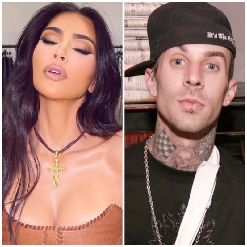 Kim Kardashian y Travis Barker