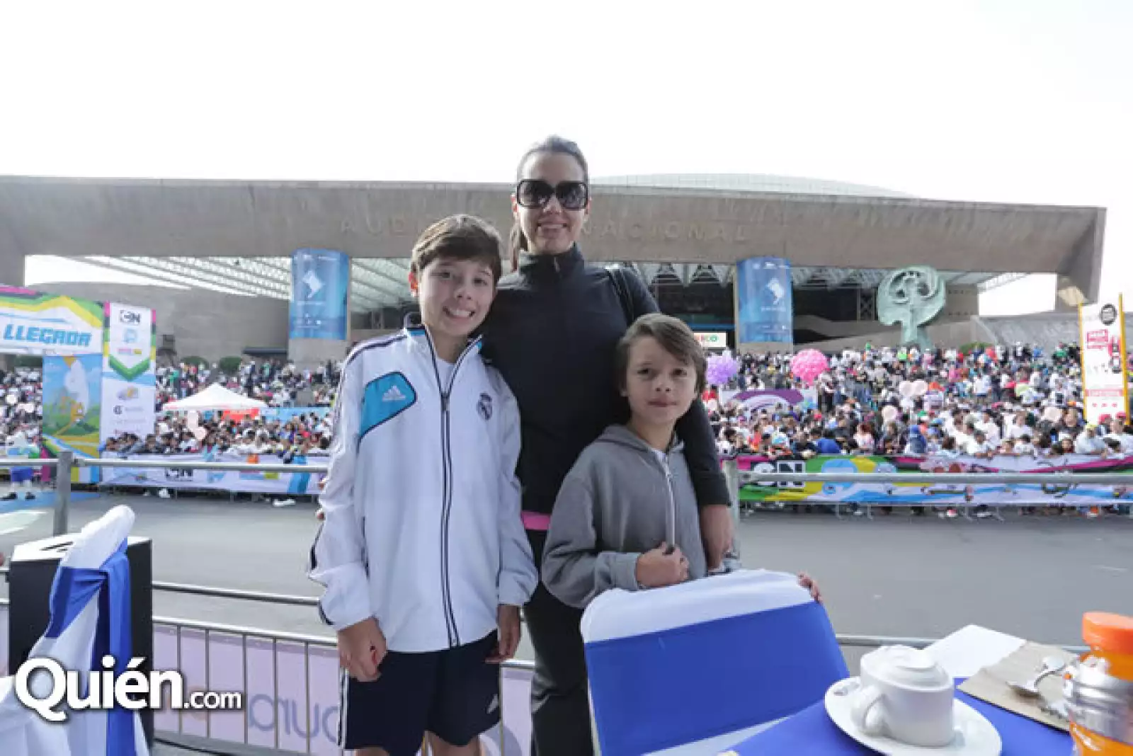 Mariano, Ingrid y Alonso Callejo