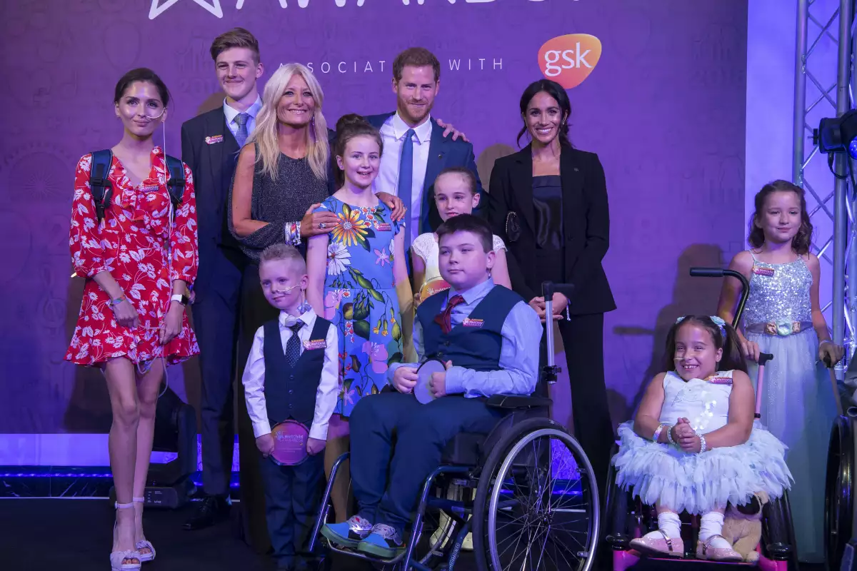 Harry y Meghan en los Well Child 2018