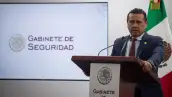 El exfiscal Carlos Manzo durante una conferencia de prensa cmo parte del Plan Michoacán.