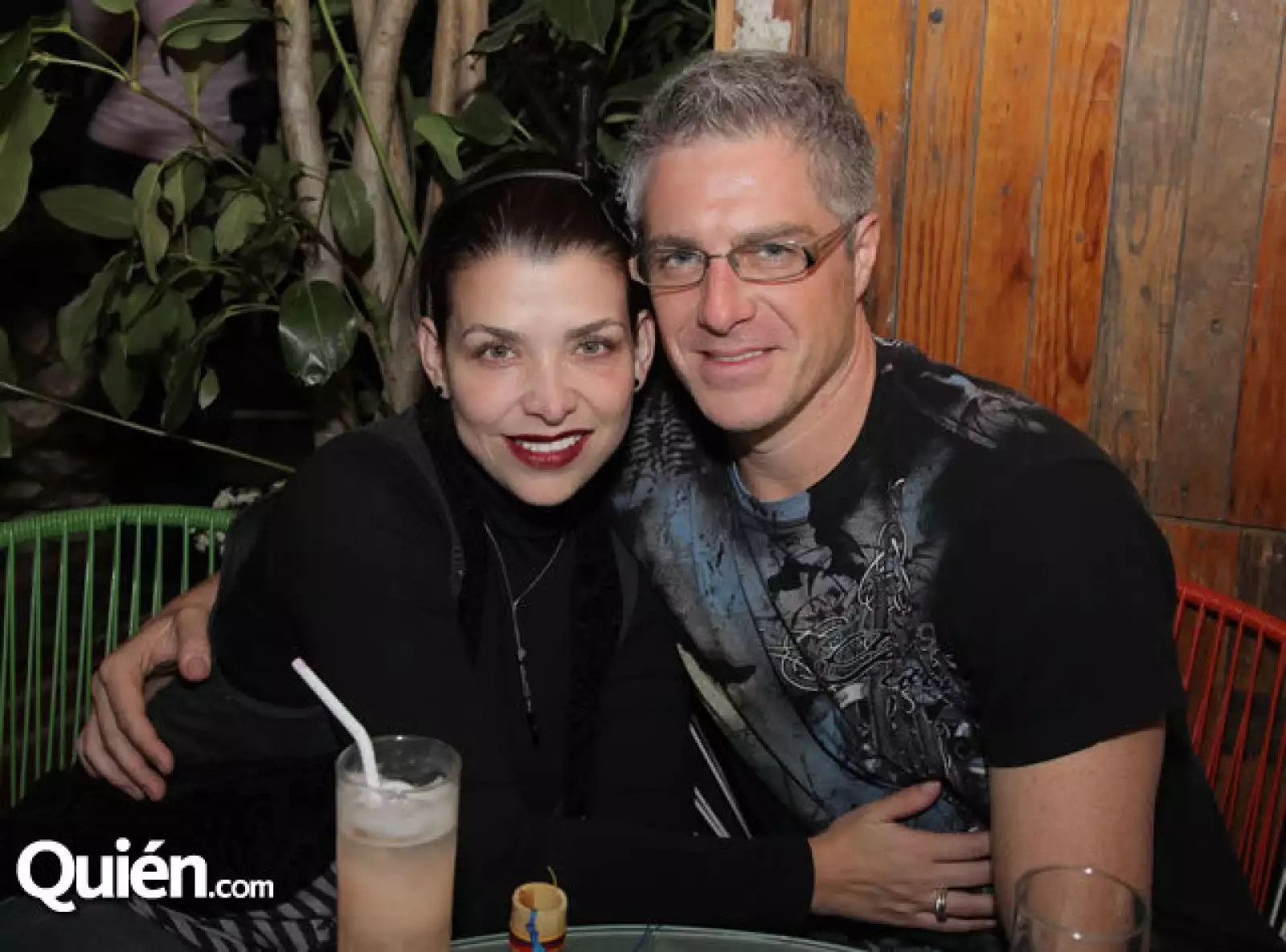 La actriz Lisset con su esposo Lisardo.