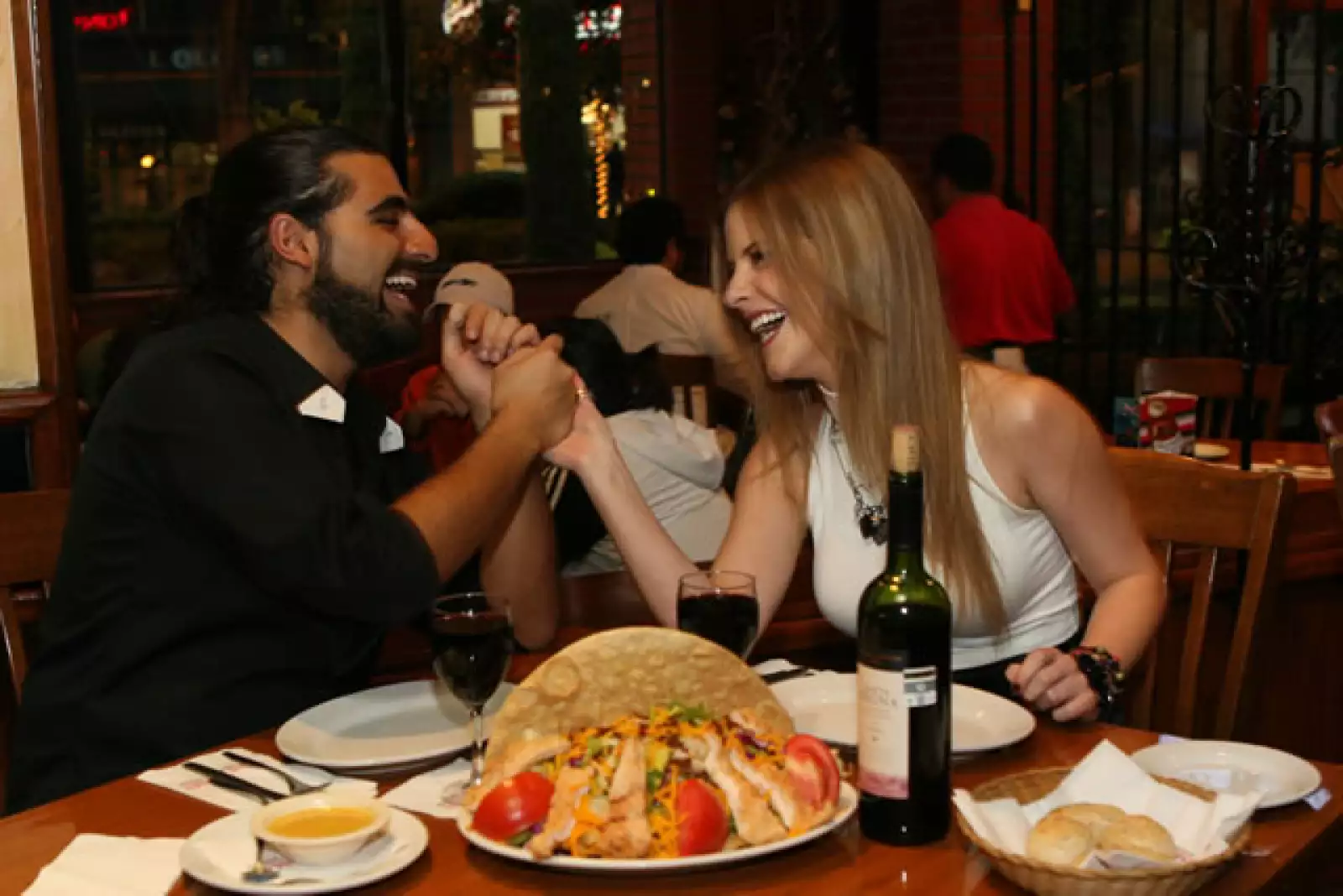 Sergio Gabriel y Pamela Jean.