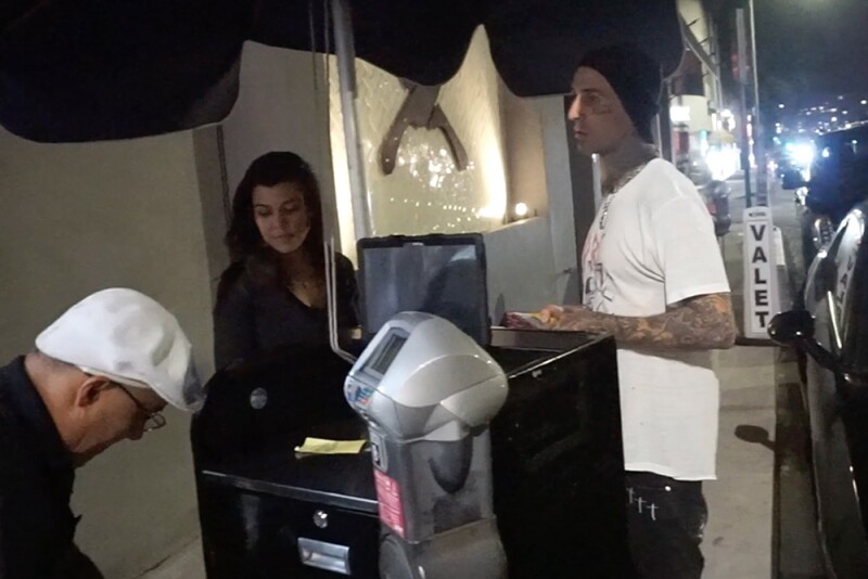 Kourtney Kardashian y Travis Barker