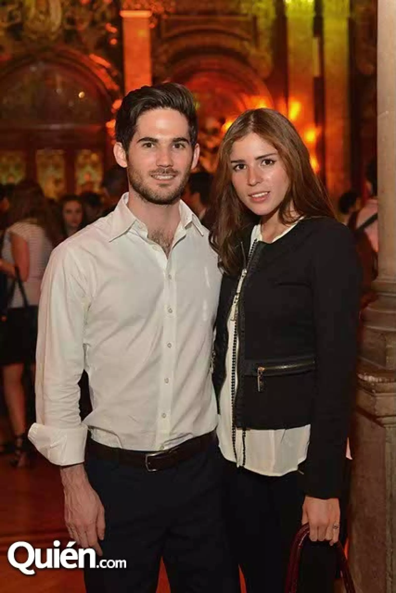 Patricio Zambrano y Sofía Desentis.