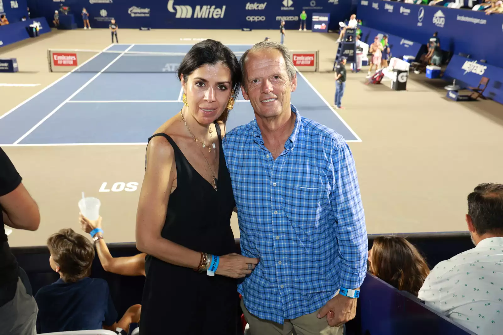Lina Salazar y Alejandro Delgado 