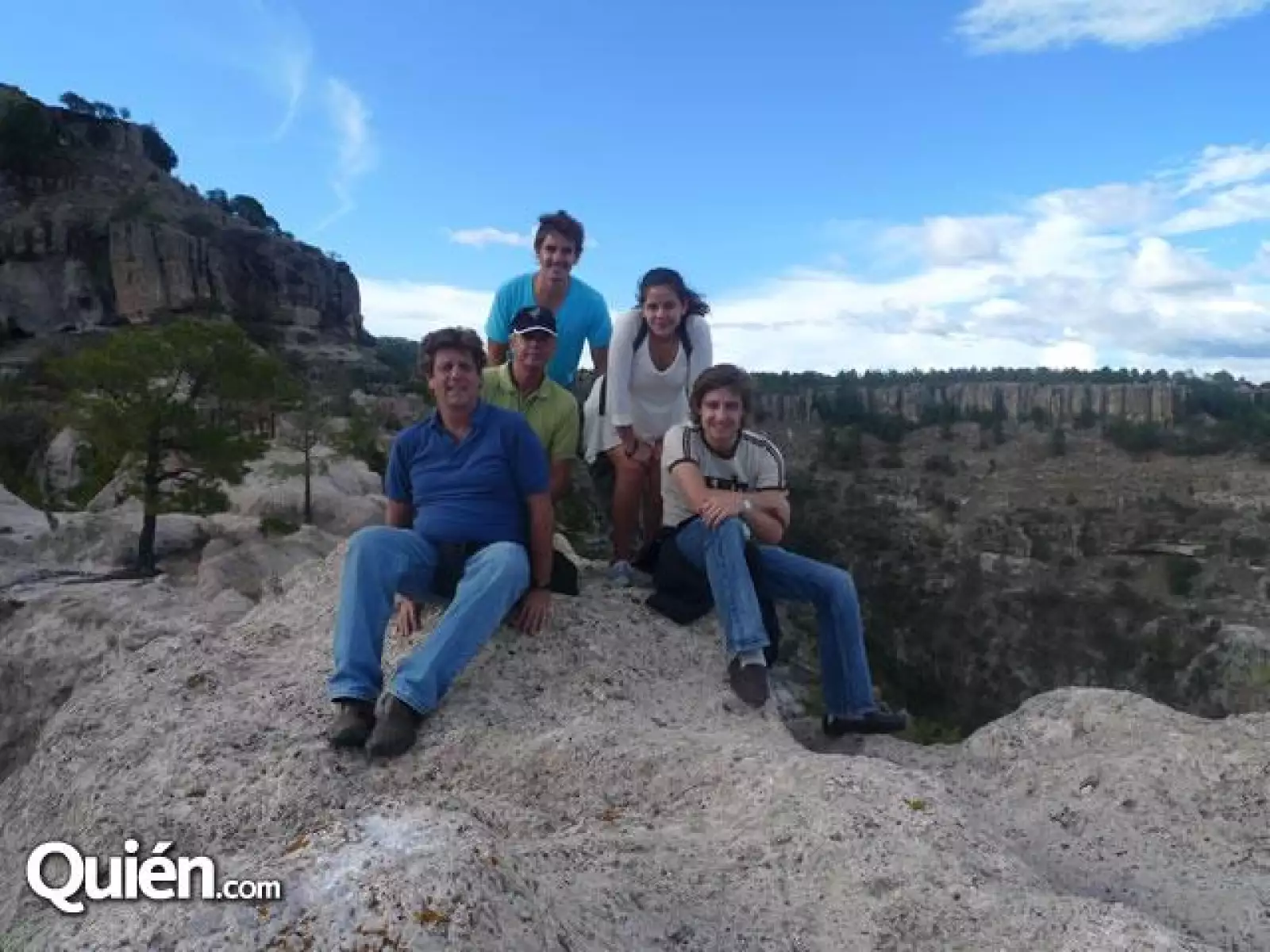 Enrique Suberbie,Alejandro Domínguez Suberbie. Emilio Suberbie,Ximena y Roberto Domínguez Suberbie