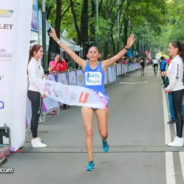 Patricia Retiz: primer lugar 10K