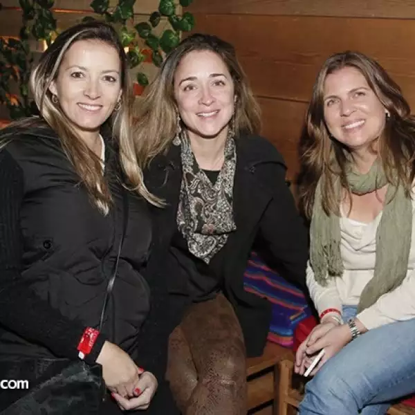Ana Ely, Clicia Moreira y Luciana Santana