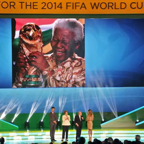 Nelson Mandela homenaje Brasil AFP