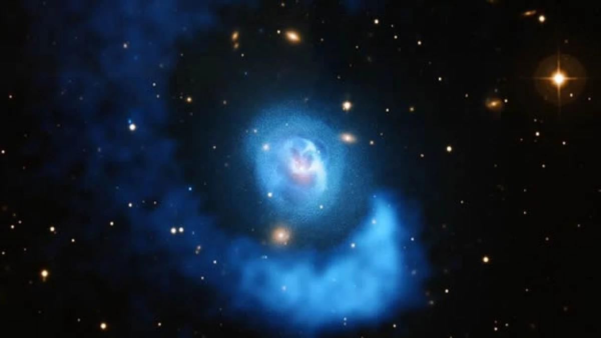 imagen tomada por el observatorio chandra x-ray