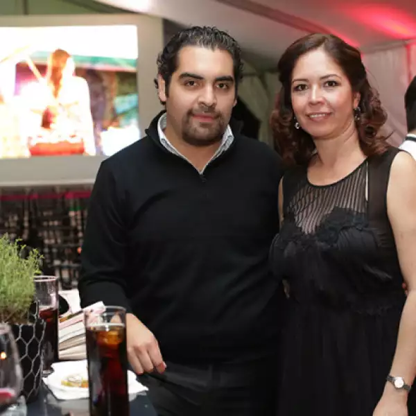 Guillermo Catzoli y Claudia Oropeza