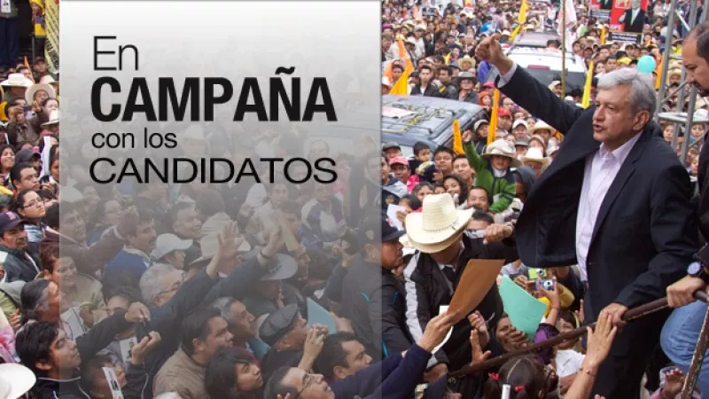 en campaña con lopez obrador