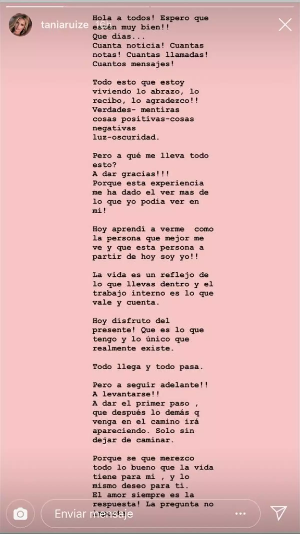 Tania Ruiz Instagram