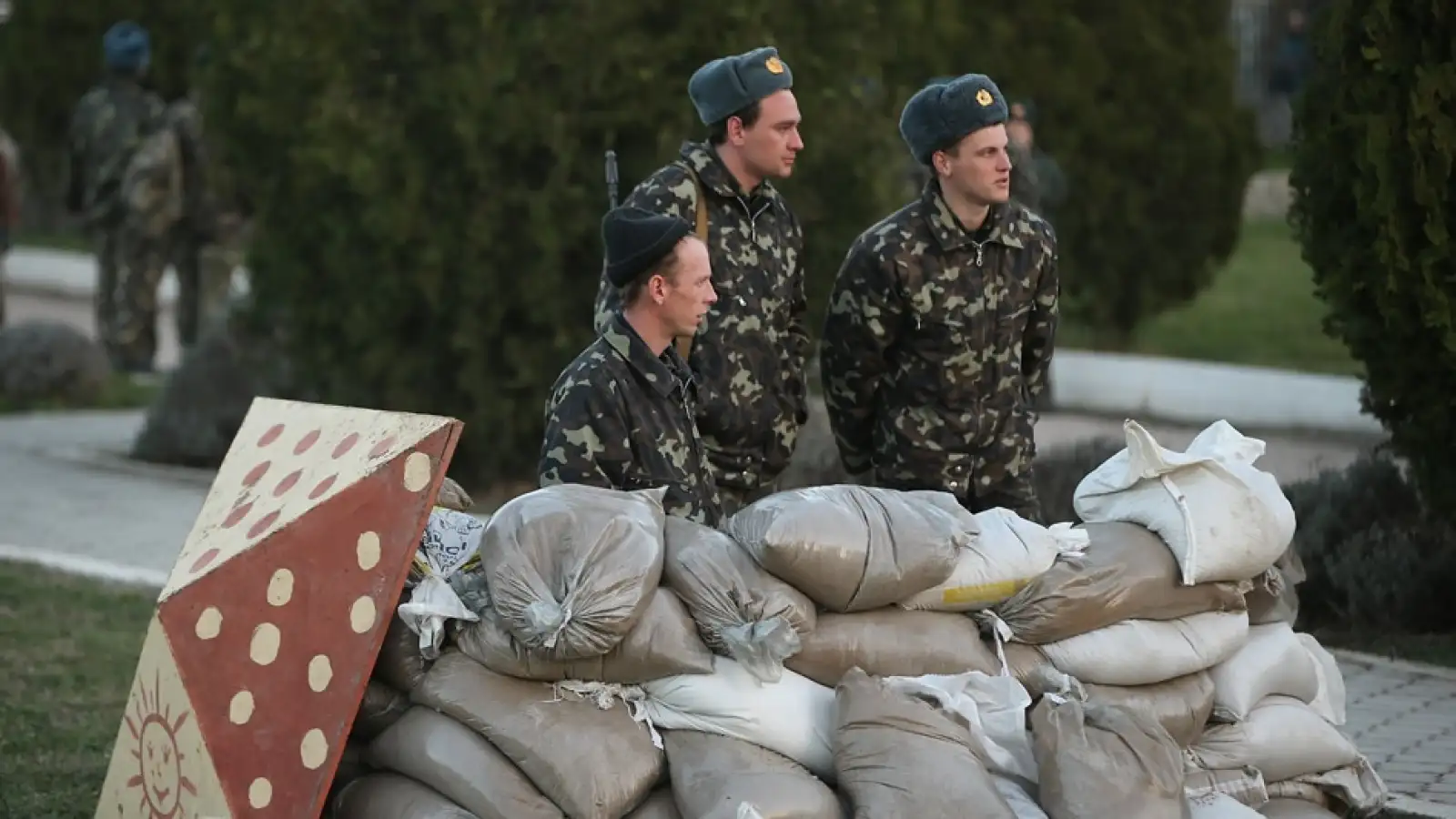 Crimea militares protestas 5