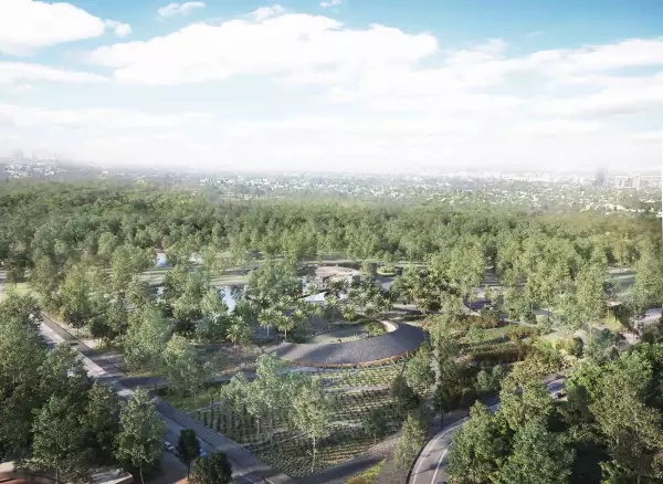 Imagen general del Centro de CUltura AMbiental en el Bosque de Chapultepec