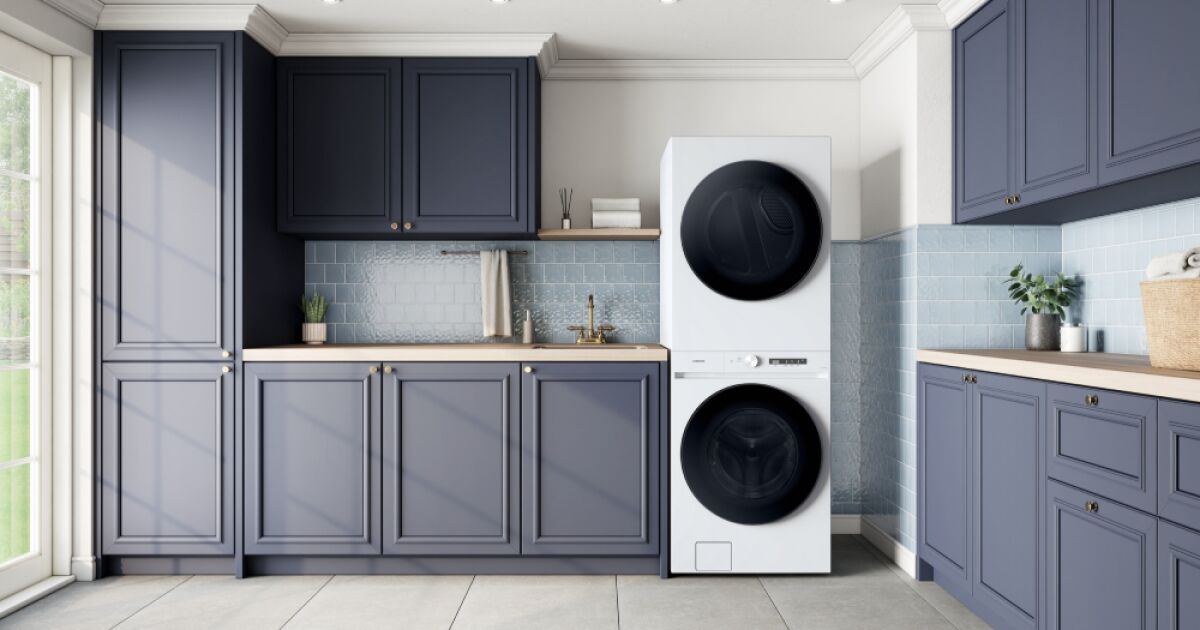 Bu Samsung AI çamaşır makinesi, çamaşırlarınızı iyi yıkayıp yıkamadığınızı size söyleyecek