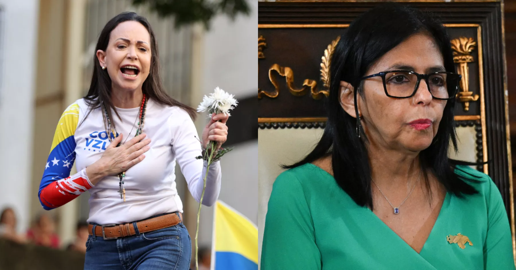 “Arquitecta del narco y la tortura”: Corina Machado acusa a Delcy Rodríguez como pieza clave del narcotráfico venezolano