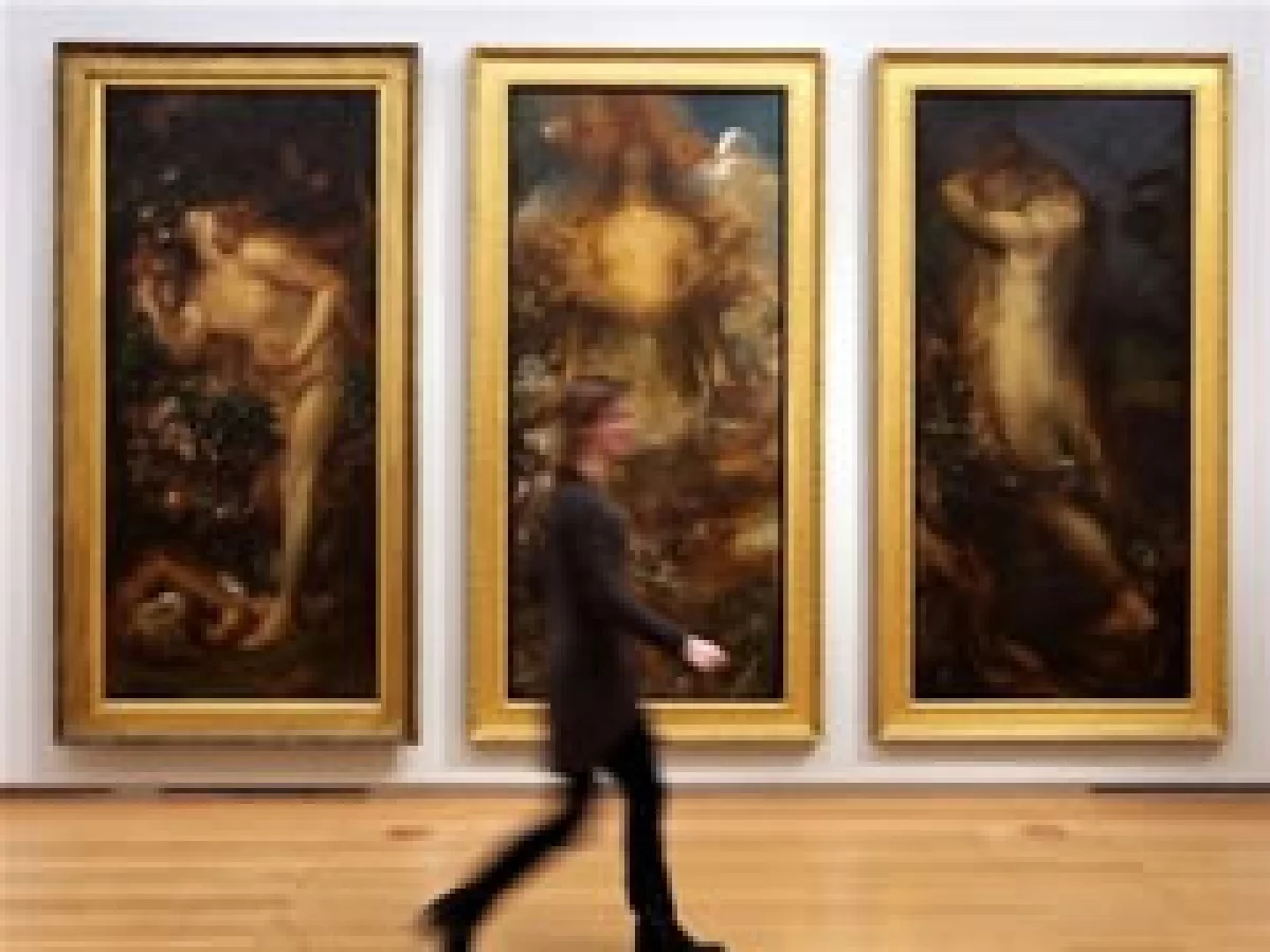 El arte, en peligro por los efectos climáticos. (Foto: AP)