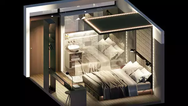 Concepto de hoteles de Ycrib