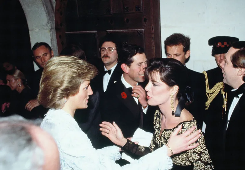 Lady Di y la princesa Carolina de Mónaco