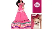 La muñeca lleva consigo un pasaporte y un chihuahua, que han sido señalados como elementos que hacen estigma de la cultura mexicana.