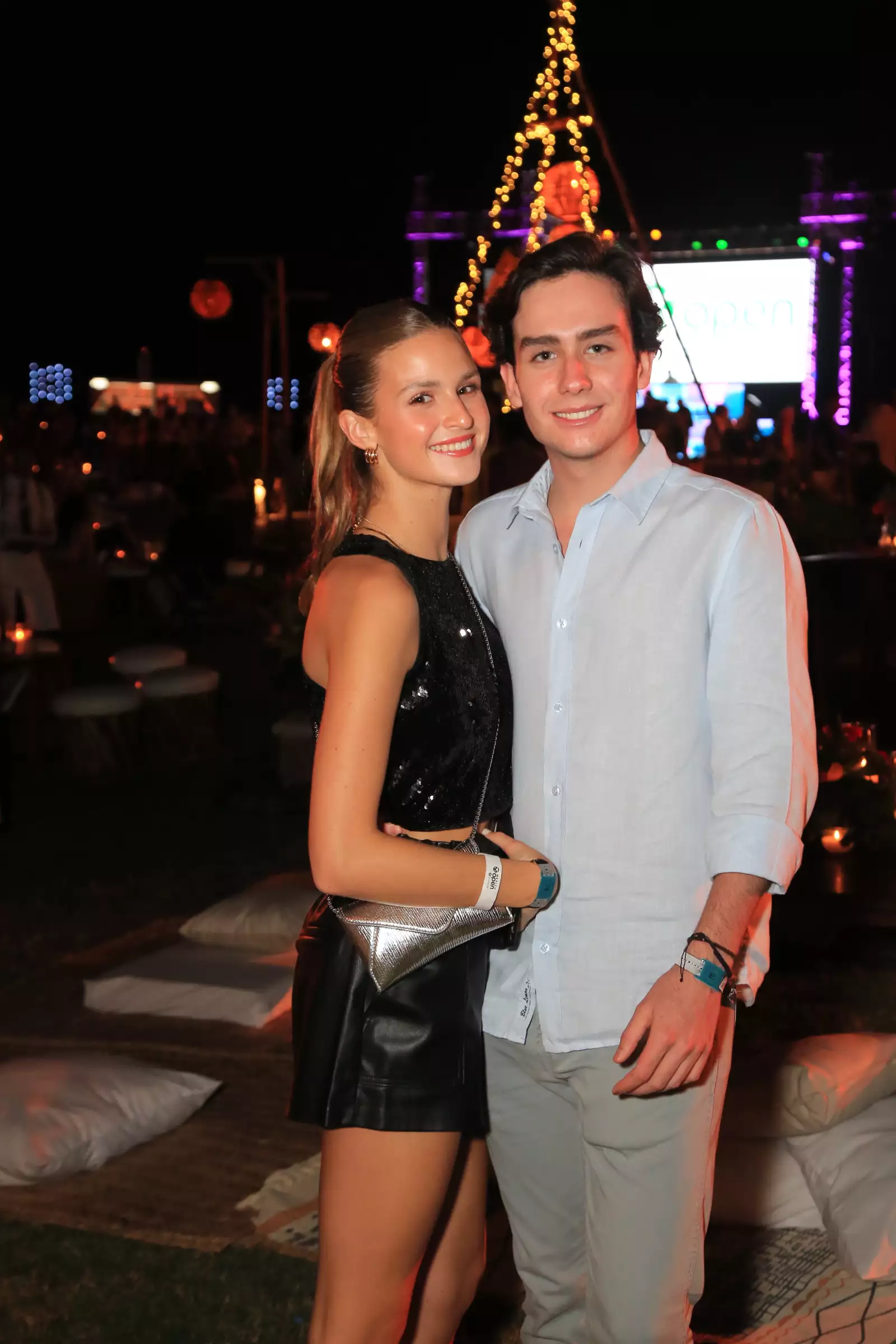 Nicole Calero y Ricardo Salinas 