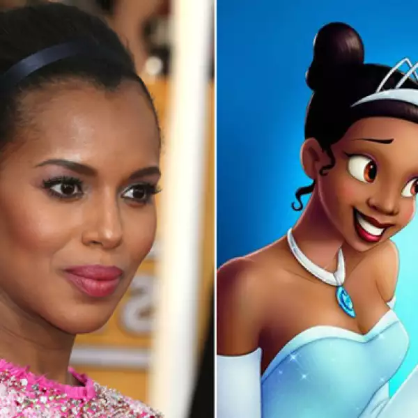Kerry Washington podría pasar perfectamente por Tiana y habría miles de sapos esperando por ser besados.