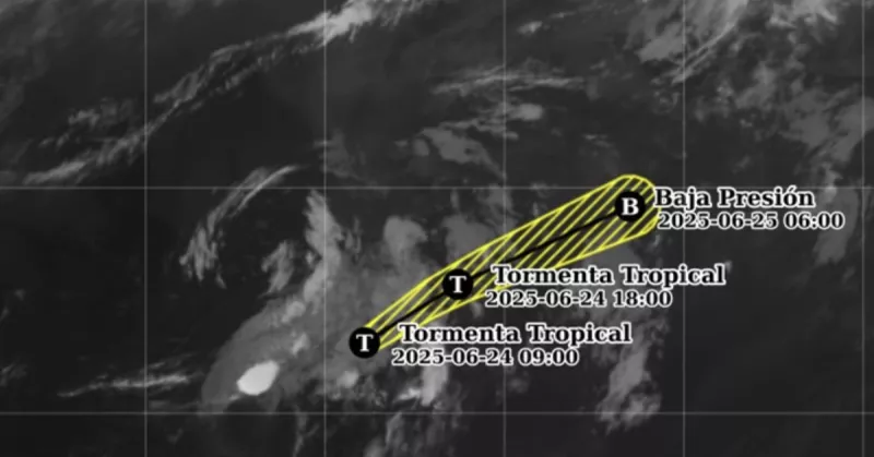 La tormenta tropical Andrea es la primera en el Atlántico de 2025, ¿dónde afecta?