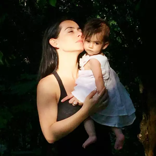 Sin duda, la faceta de mamá es la que más disfruta la guapa actriz.