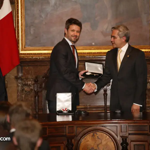Elias Azar,Su Alteza Real Federico de Dinamarca,Miguel Ángel Mancera