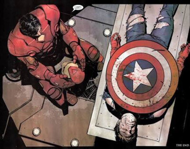 Iron Man y Capitán América