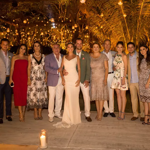 Boda civil de Lorena Véjar y José Ángel de la Garza