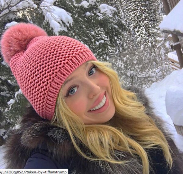 Tiffany con su novio, Ross Mechanic.