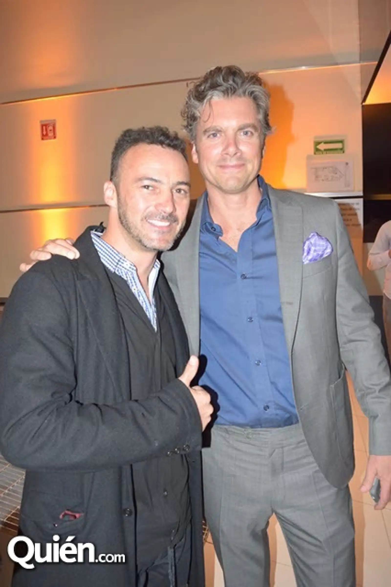 Eduardo Arroyuelo y Hugo Van Belle.