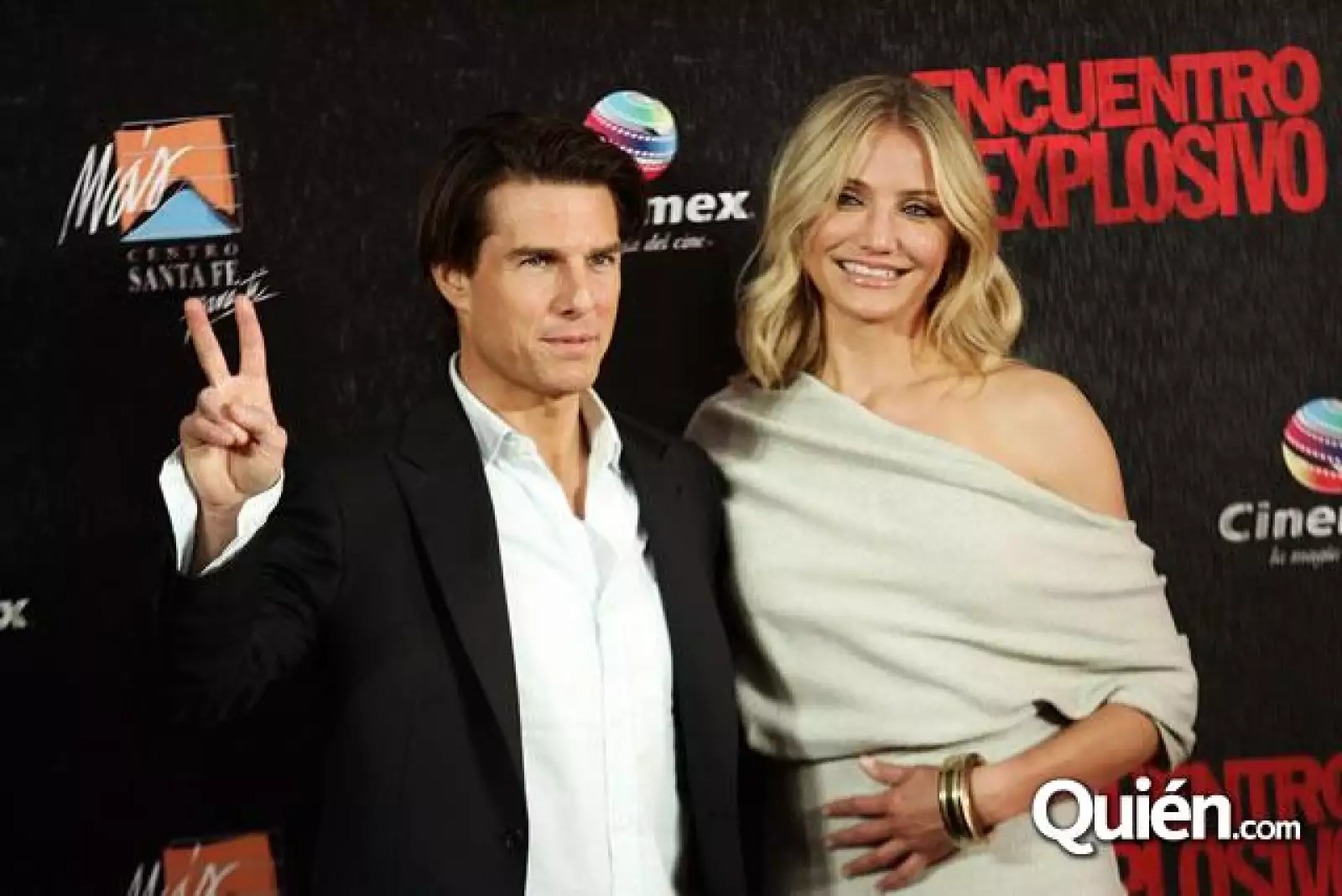 Premiere Encuentro Explosivo, Tom Cruise Cameron Diaz