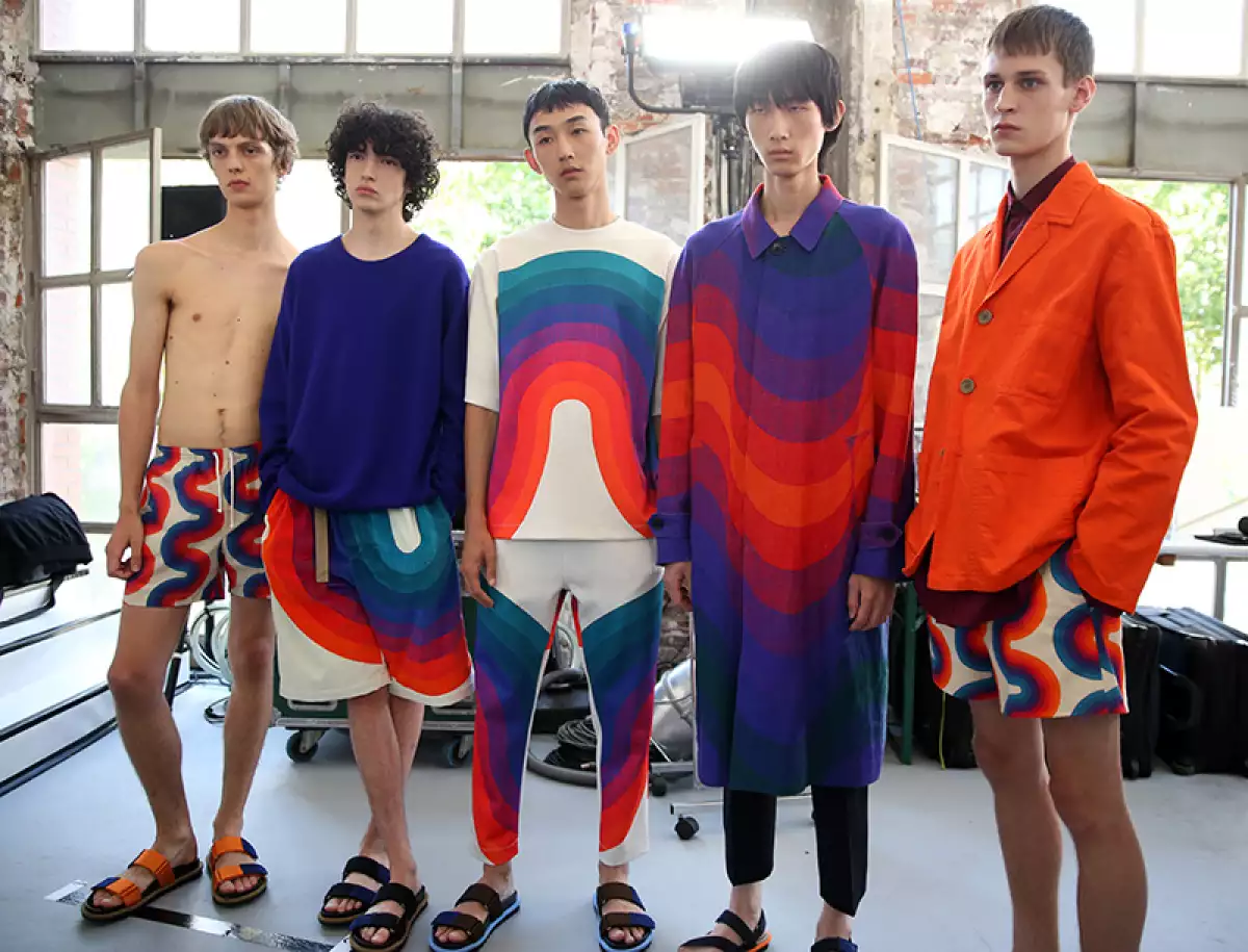 Dries Van Noten show, Backstage, Spring Summer 2019, Paris Fashion Week Men's, France - 21 Jun 2018