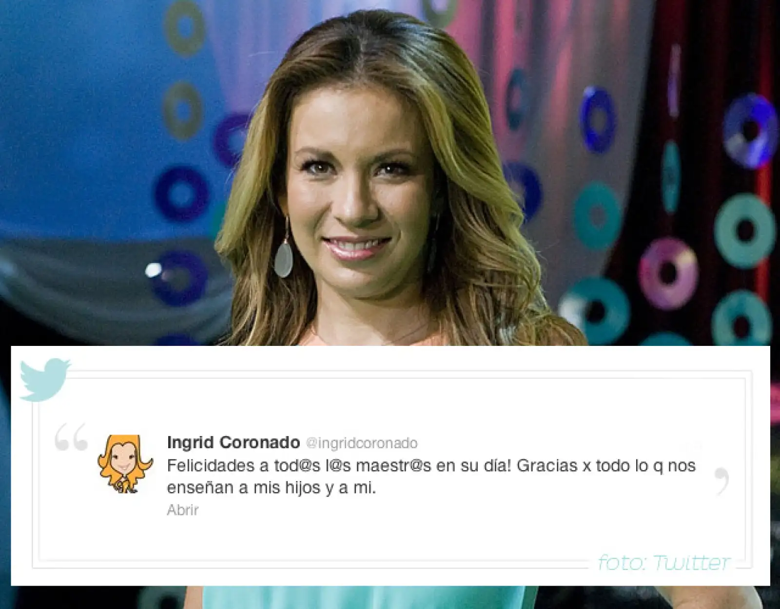 Ingrid Coronado.