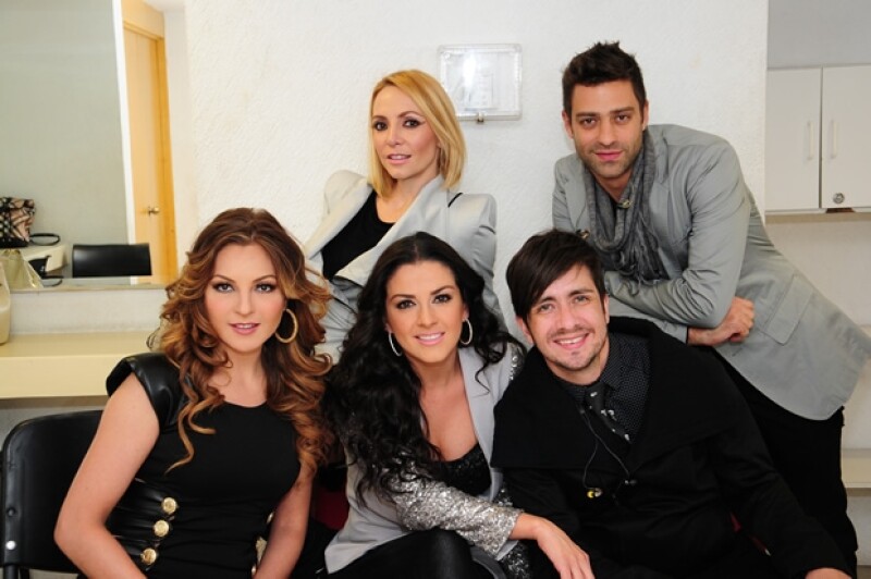 Lidia Ávila, Érika Zaba, Mariana Ochoa, Óscar Schwebel y Ari Borovoy.