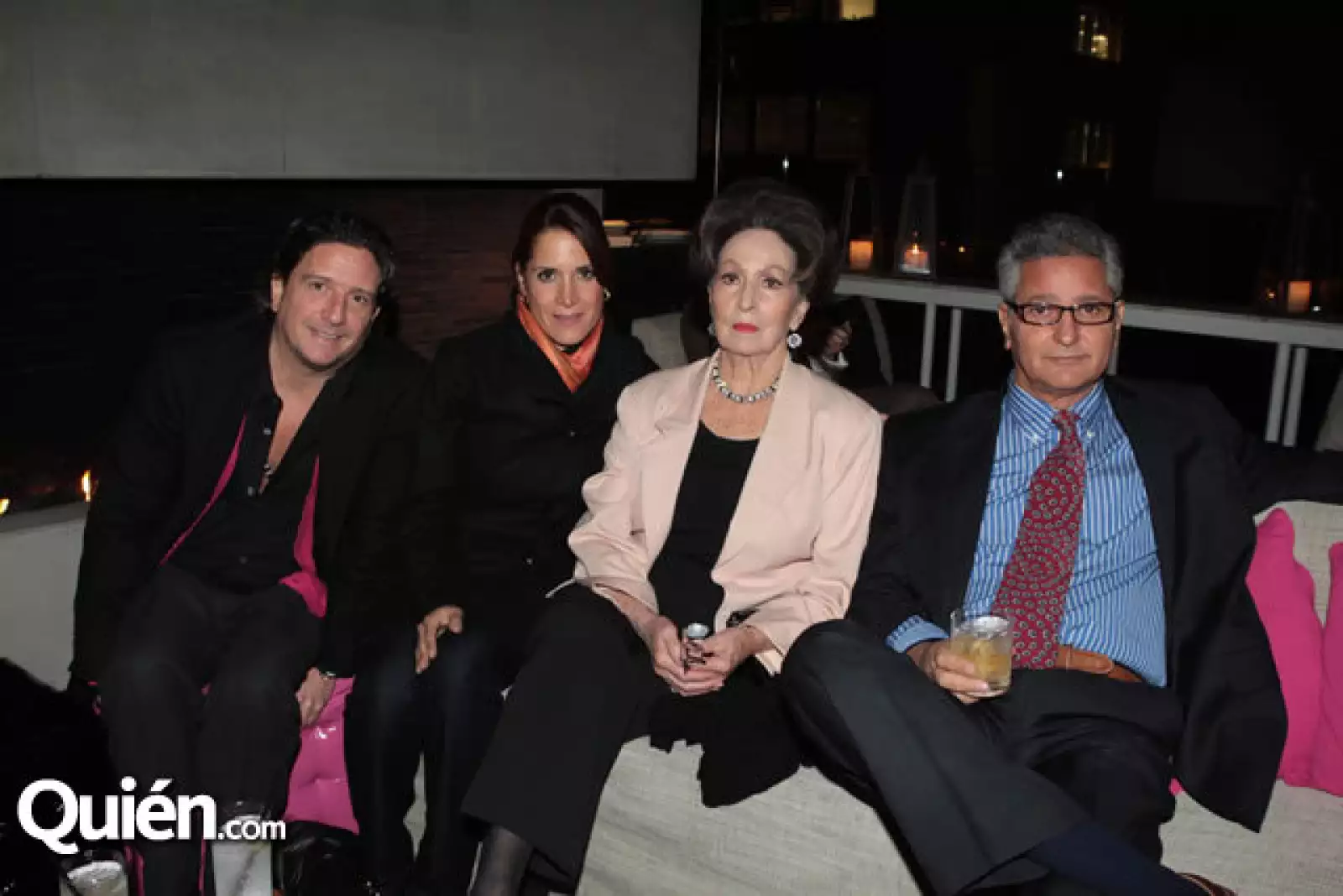 José Fontanet,Paulina Treviño,Alicia y Alejandro Fernández