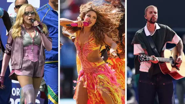 Madonna, Shakira, Justin Bieber