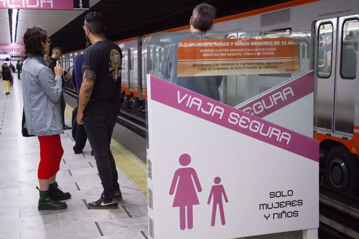 Señalética en el Metro