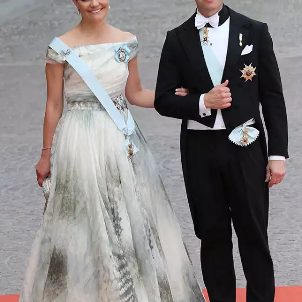 Princesa Victoria de Suecia y príncipe Daniel de Suecia.