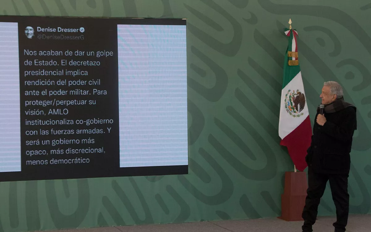 AMLO pone tweet de Dresser.jpeg