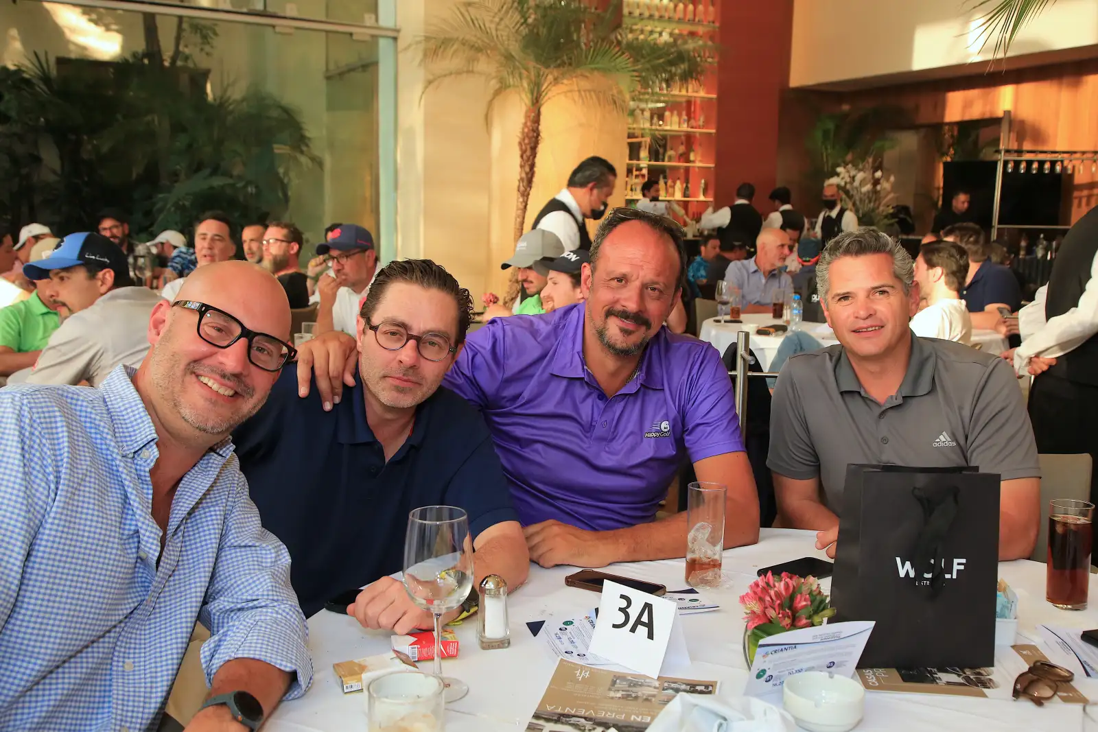 Andres Vinay, Francisco Galindo , Miguel Castañeda y Francisco 