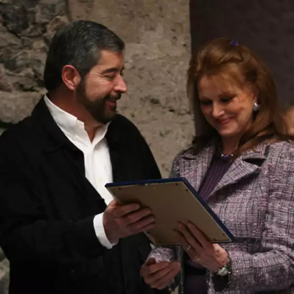 Homenaje a Jacobo Zabludovsky y Leon Davidoff.