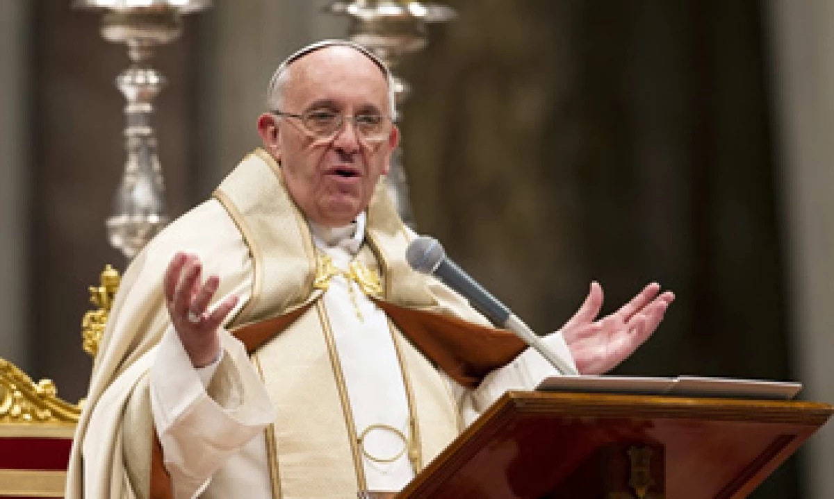 Francisco recibió a los delegados de los comités olímpicos europeos. (Foto: Reuters)