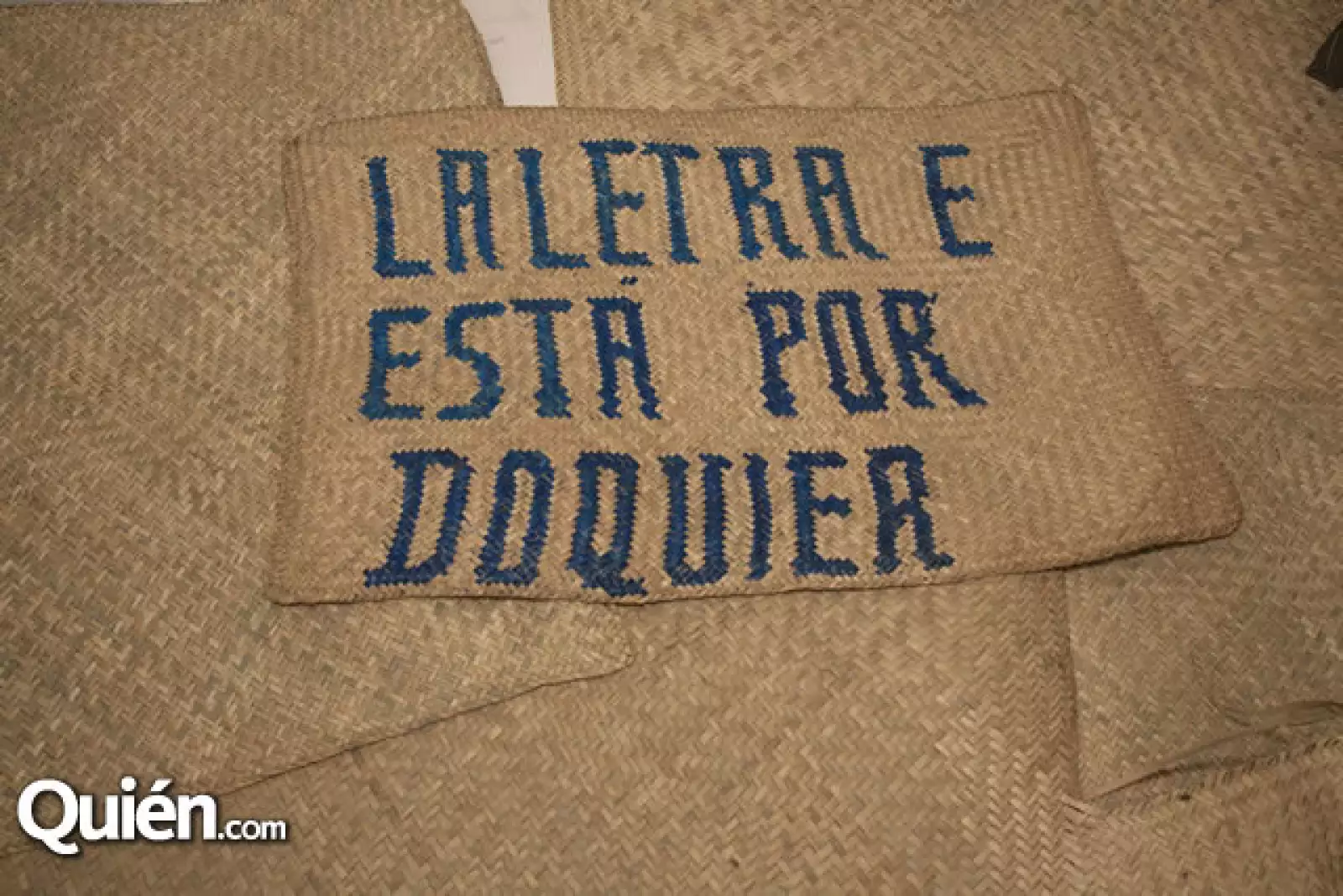 Expo la letra E está por doquier