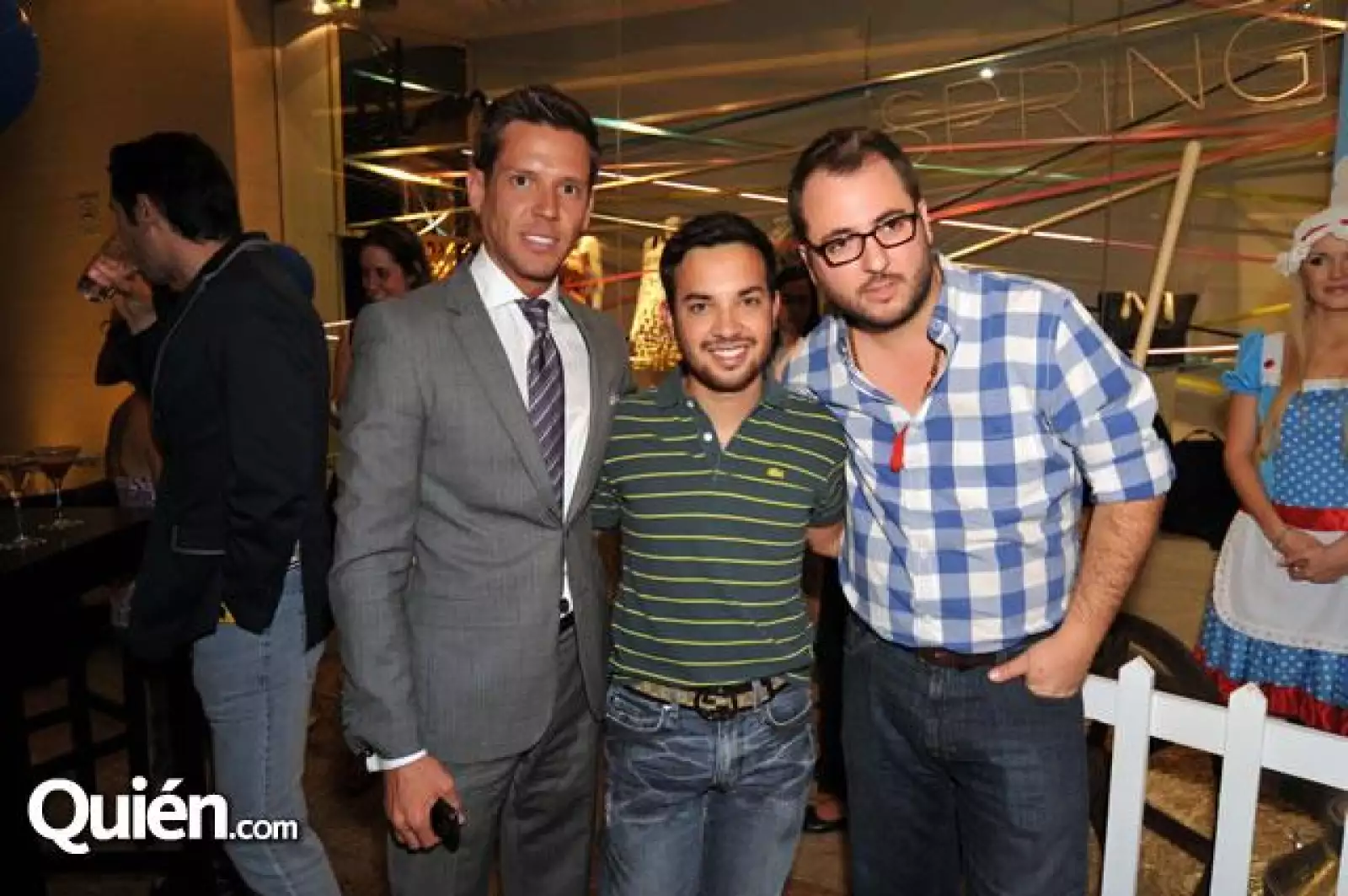 Luis Miguel Moreno,Christopher Juárez y Víctor Martínez