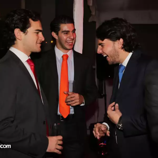 Teo Gutiérrez, Pablo Ortiz y Pablo Lombana