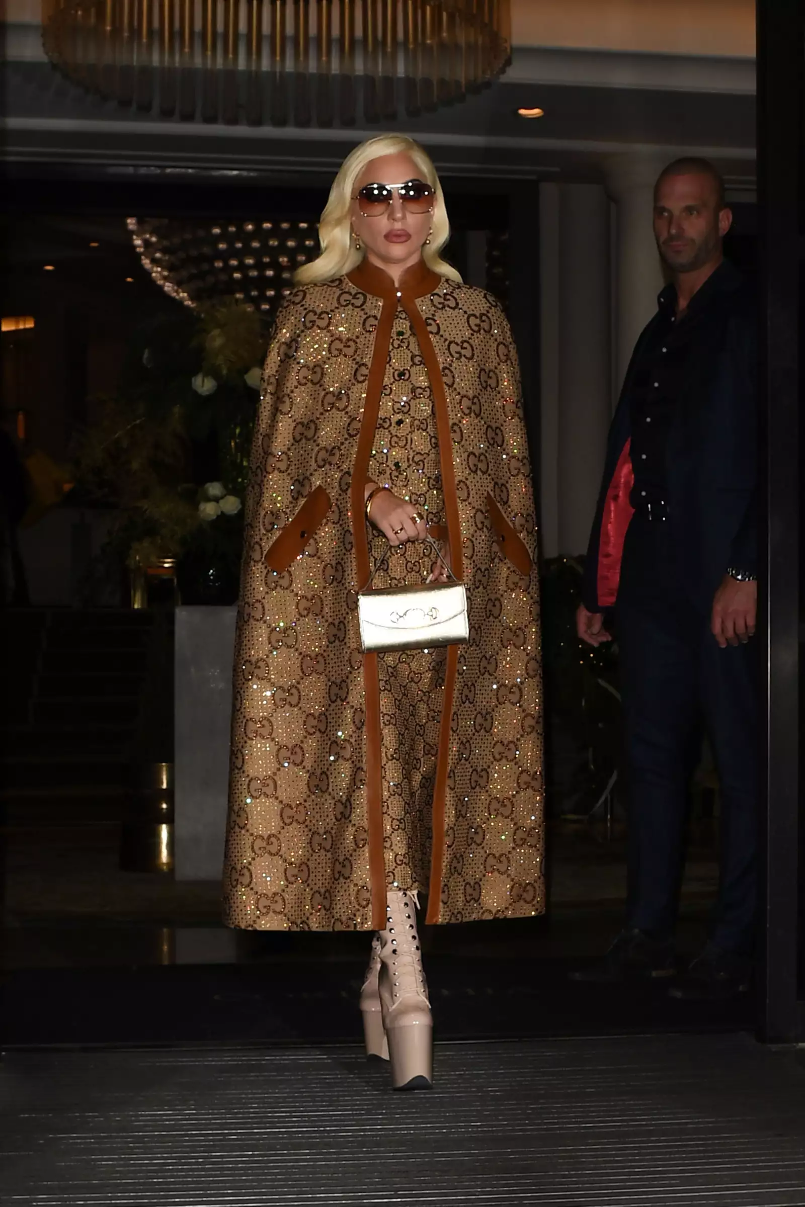 'House of Gucci' cast at their hotel, London, UK - 10 Nov 2021